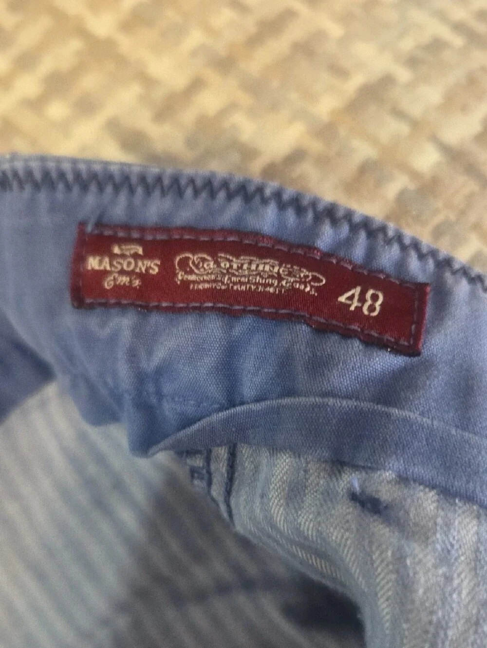 Mason Light Blue Men’s Chinos